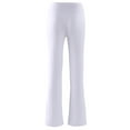 thumbnail image 6 of Sweatpants Women in Clearance High Waisted Pants for Women Yoga Pant Workout Wide Leg Leggings Casual Comfy Pants Drawstring Hiking Womens Activewear Jogger Pants for Women New White M, 6 of 6