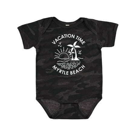 

Inktastic Vacation Time in Myrtle Beach Boys or Girls Baby Bodysuit