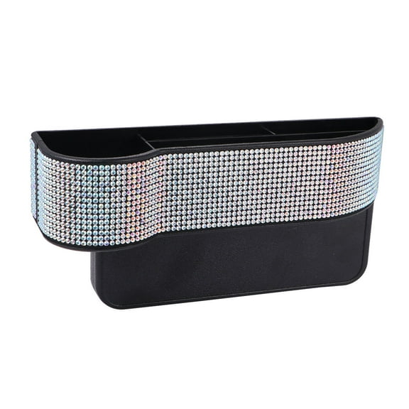 OUNONA Car Seat Gap Storage with Rhinestones