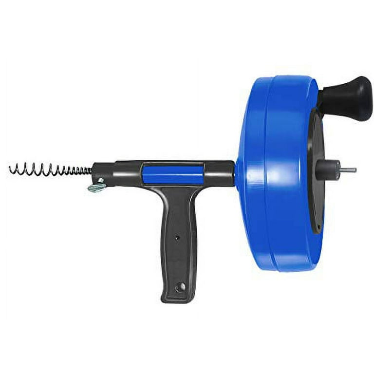 Drain Auger Plumbing Snake With Drill Attachment Sink Snake - Temu