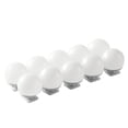 thumbnail image 2 of Luces de espejo de maquillaje LED, regulable moderno para espejo de maquillaje de dormitorio 10 piezas shamjiam Luces de tocador, 2 of 9