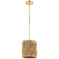 thumbnail image 5 of SAFAVIEH Saija Natural Paper Pendant Light with Natural Paper Shade, 5 of 8