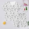 thumbnail image 2 of Girls Outfits Clothes Diy Hand Painted Homewear Colouring Boy Can Play With Girls' Clothing Sets, 2 of 4