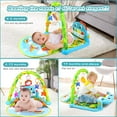 thumbnail image 3 of Baby Gym Play Mats Baby Toys Tummy Time Musical Activity Center for Newborn Infant Toys Piano Baby Play Mat Music & Light Newborn Infant Gifts, Baby Toys 0-3 6 9 12 Months, Dinosaur Style, 3 of 7
