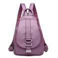 thumbnail image 3 of Mochilas de diseñador, mochilas de cuero para mujer, mochilas escolares para adolescentes, mochilas de viaje, mochilas retro, bolsos tipo Sac A Dos, 3 of 5
