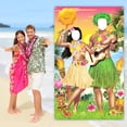 thumbnail image 4 of Banner Frienda Luau - Foto de pareja (180 x 110 cm), estilo tropical, 4 of 7