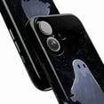 thumbnail image 2 of Cute Ghost in the Dark Phone Case, Spooky Night Aesthetic Protective Cover for iPhone 16 15 14 13 12 11 Pro Max Mini Plus, 2 of 6