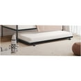 thumbnail image 4 of JERFIT Modern Black Metal Twin Daybed with Trundle, Space-Saving Design, Full Metal Frame, Mattress Foundation Ready, 4 of 6