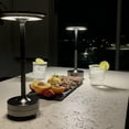 thumbnail image 4 of Cordless I-Shaped Metallic Table Lamp with Touch Sensor, 3 Colors Dimmable Rechargeable Desk Light, 4 of 5