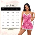 thumbnail image 5 of QYLUX Women’s Sexy Lace Lingerie Babydoll Chemise Nightgown, Halter Backless Sleepwear Dress, 5 of 6