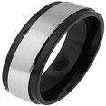 thumbnail image 1 of Stainless Steel With Black Resin Ring, 1 of 1
