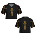 thumbnail image 5 of 2026 New Mexico Soccer Jersey Women, Printed Mexico National Team Design, Mexican Jersey Soccer Crop Top, Mens V-Neck Short Sleeve Match Day Athletic Casual Football Shirt for Adult, 5 of 6