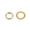Gold, variant on LOOKSEVEN Metric Thread M12 Guitar Toggle Switch Nut and Washer For Les Paul SG ES 3 Color- Black