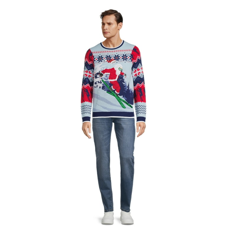 Ugly christmas clearance sweater mens walmart