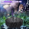 thumbnail image 3 of Rain Drum for Outside, 3 Inch 6 Notes Steel Tongue Drum Rain Chime, Chakra Drum for Rain Outdoor, Steel Drum Healing Instrument, Mini Handpan Drum Musical Instruments for Garden (Black), 3 of 7