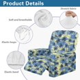thumbnail image 6 of Renewold Hawaii Palm Tree Reclining Sofa Cover Heavy Duty Blue Green Couch Protector 4 Pieces Recliner Cover Machine Washable Lazy Boy Recliner Chair Slipcover for Pets, Dogs, Cats, 6 of 8