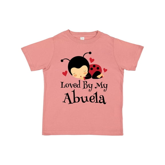 Inktastic My Abuela Loves Me Ladybug Boys or Girls Toddler T-Shirt