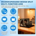 thumbnail image 3 of Big Screen Phone Magnifier, 2026 New 3D HD Screen Expander, Movie Screen Amplifier Foldable Phone Stand for Travel, Portable Magnifying Screen for Elderly(10in), 3 of 7