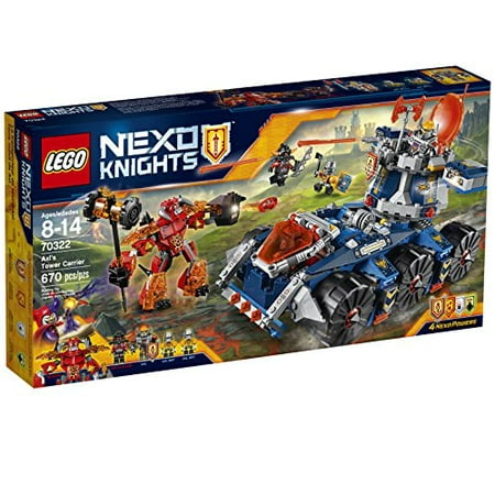 LEGO Nexo Knights 70322 Axl’s Tower Carrier Building Kit – 670 Piece