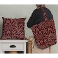 thumbnail image 5 of Soimoi Poly Canvas Red Fabric By the Yard - 56 Inch Wide -Florals Print Fabric - Elegant and Timeless Patterns for Fashion and Home Decor Printed Fabric, 5 of 6