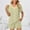 Yellow, variant on lace pajamas for women,Fashion Womens Summer V-Neck Short Sleeve Printed Shorts Pajamas Suit