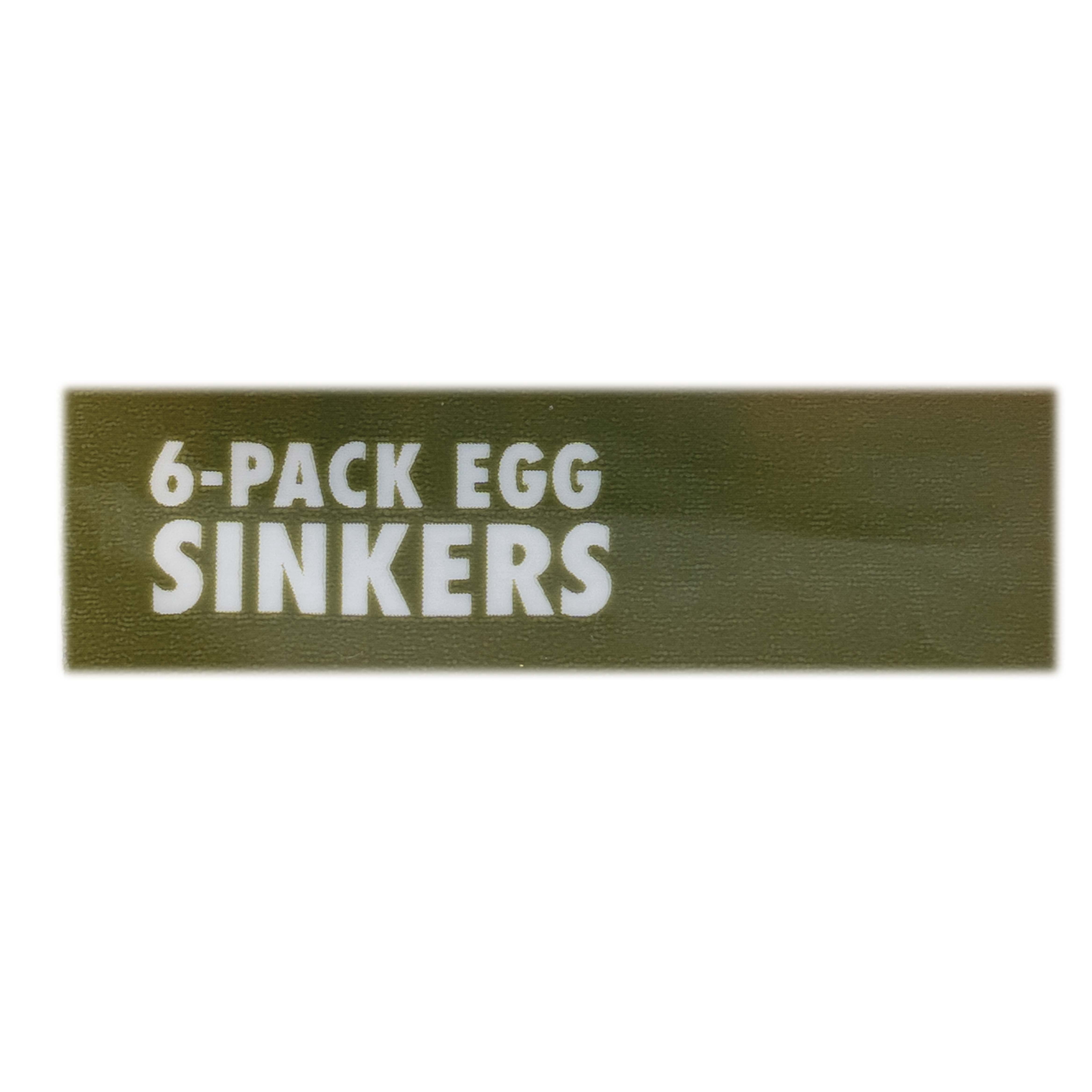 Ozark Trail 3/8 oz Egg Sinkers Fishing Weights 6 Pack