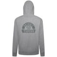 thumbnail image 3 of Men's Levelwear Heather Gray Detroit Tigers Podium Banner Arch Full-Zip Hoodie, 3 of 3