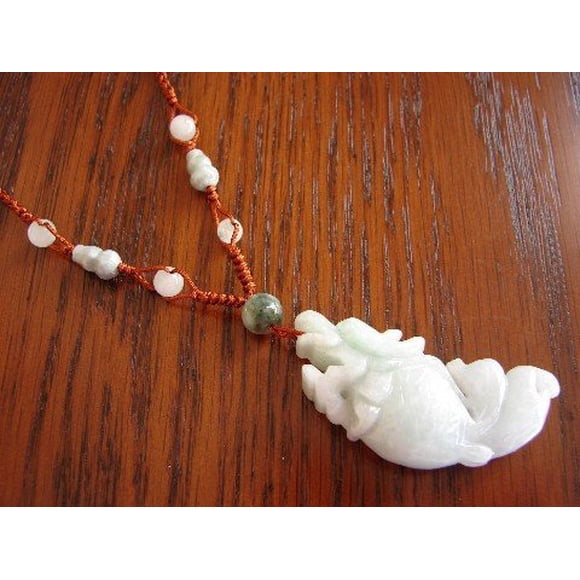 Feng Shui Import LLC 1956 Dragon Fish Jade Necklaces