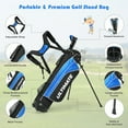 thumbnail image 5 of Topcobe Complete Golf Club Set for Children Age 8-10, Ideal for Beginners in Golf, Blue, 5 of 10