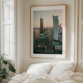 thumbnail image 6 of Sunset from Palace of Culture and Science, Warsaw 06 - Warsaw Mazowieckie Poland Photography Skyline City Architecture Modern Art Sunset Travel Poster Unframed Wall Art Print 18 x 24 inches, 6 of 13