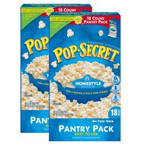 Pop Secret Microwave Popcorn Extra Butter 3 2 Oz 12 Ct