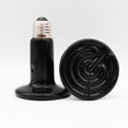 thumbnail image 2 of SUTENGDA 1Pcs 50W Reptile Heat Lamp  Pet Infrared Ceramic Heater Emitter Appliances Lamp  for Amphibian Pet Brooder Coop  Lizard  Turtle  Snake  Terrarium Incubating Chicken, 2 of 8