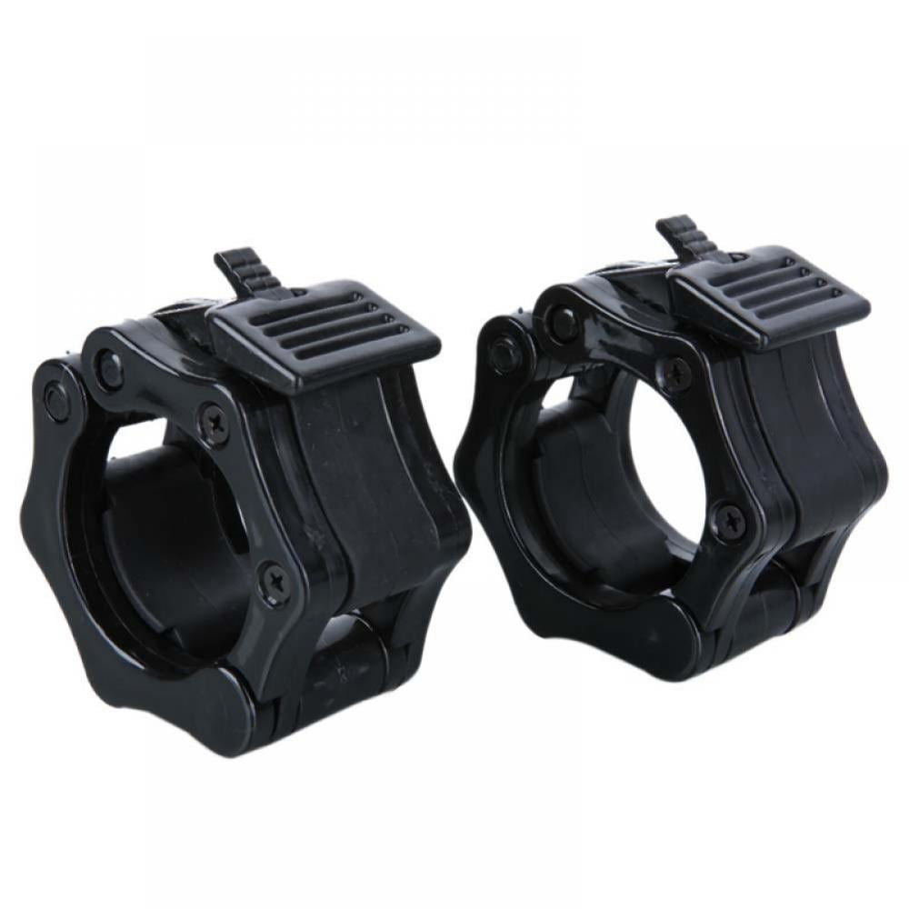 Details about   Barbell Spin Lock Collars Screw Clamp Dumbell Weight Lifting Accessories 