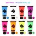 thumbnail image 3 of 8 Tubos 10ml/0.34oz Pintura Neón UV para Rostro y Cuerpo 8, 3 of 8