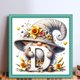 thumbnail image 2 of Bordado Eco-Cotton Thread 11CT Print Goblin Letter D Cross Stitch40x40cm, 2 of 9