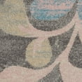 thumbnail image 5 of Nourison Tranquil 8'10" X 11'10" (9' x 12') Grey/Beige Area Rug Contemporary Botanical Vine and Bloom by Nourison, 5 of 9
