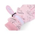 thumbnail image 4 of Uobin Kids Dinosaur Print Ski Gloves Warm Waterproof Snow Mittens for Boys Girls Youth Winter Outdoor Cold Weather Sports, 4 of 8