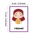 thumbnail image 2 of 15 Cards My Emotion Feeling English Learning Words Flash Cards Kids Educational Learn Toys For Children Enlightenment Card, 2 of 4