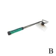thumbnail image 1 of Garden Rake with Durable Steel Tines - 5/11/6 Teeth Options, Ergonomic Handle, Versatile Use, Easy Storage, 1 of 1