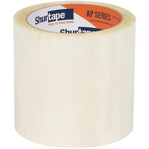 Shurtape Technologies  Ap 015 Clr-96 mm 4 in. x 72 yards Acrylic Packaging Tape Roll