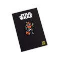 thumbnail image 2 of Alfiler esmaltado con forma de esqueleto de Halloween con forma de ewok de STAR WARS que brilla en la oscuridad, 2 of 8