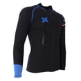 thumbnail image 1 of Trajes de buceo de 3 mm, chaqueta de manga larga con cremallera para hombre, para nadar y surfear. SG, 1 of 9