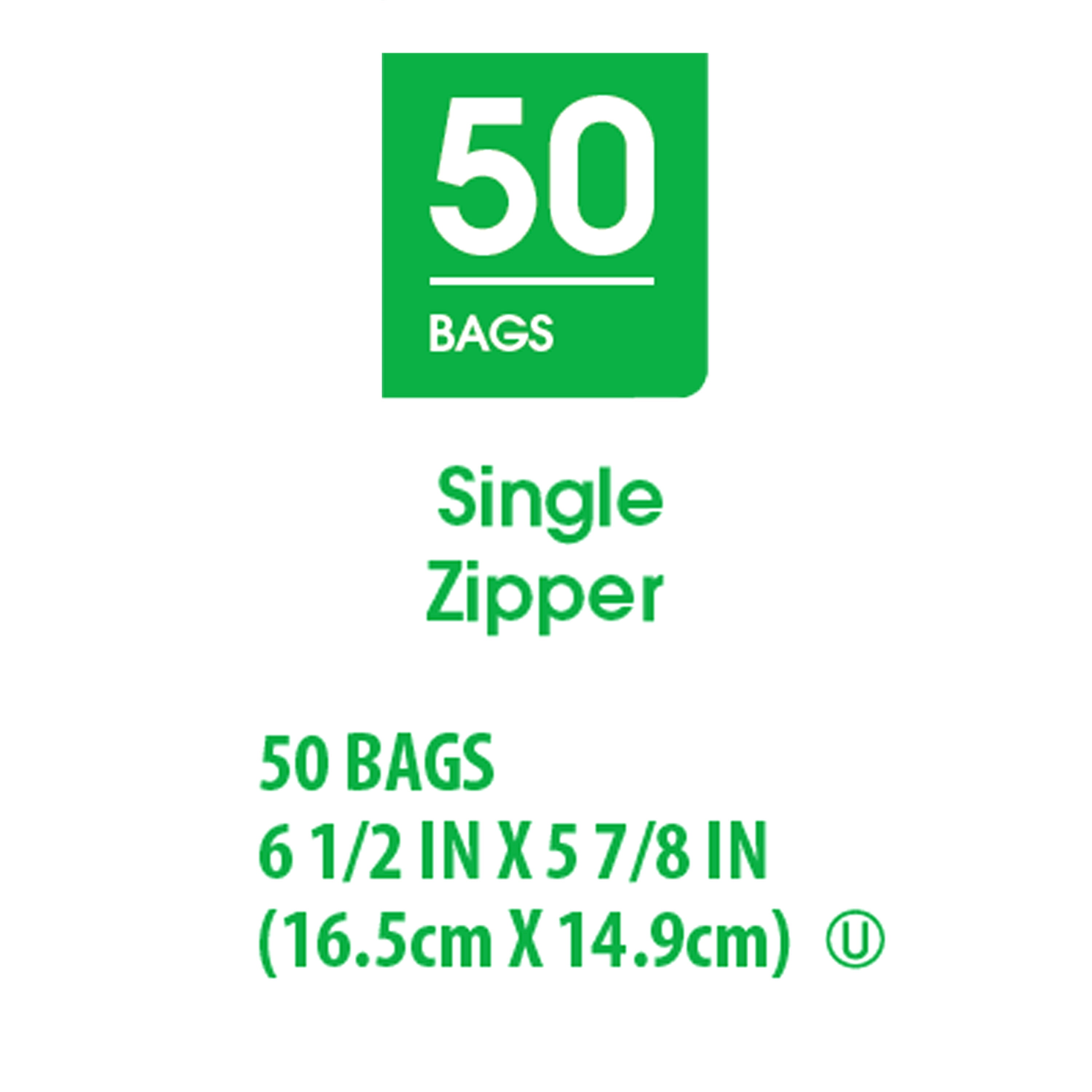 Great Value 25% Plant-Based Compostable Sandwich Bags, 50 Count Great Value 25% Plant-Based Compostable Sandwich Bags, 50 Count - Image 6