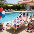 thumbnail image 2 of Clearance! Patriotic USA Beach Towels, 63'' x 31.5'' 4th of July Large Fast-Dry Stars Stripes Towel for Independence Day Pool Bath Beach, 2 of 7