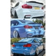 thumbnail image 3 of WheelX Rear Trunk Spoiler Wing for 2014-2019 BMW F80 M3 & 2012-2019 F30 330i 335i Gloss Black, 3 of 5