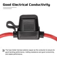thumbnail image 4 of 5 Pcs Inline Fuse Holder DC 32V 10 AWG Waterproof Blade Fuse Holder with 20A Fuse, 4 of 5
