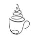 thumbnail image 5 of Decoración de pared con forma de taza de café, adorno decorativo de metal con estilo. 142 cm x 203 cm, 5 of 9