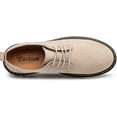 thumbnail image 3 of Men's Classic Suede Urban Oxford Shoes Leather Fashion Casual Shoes Non-Slip TPR Cargo Shoes, 3 of 7