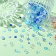 thumbnail image 4 of 50Pcs Random Blue Series Resin Nail Art Cabochons Mixed Shape No Hole Beads for Nail Art Making, 4 of 8