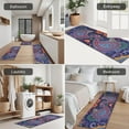 thumbnail image 5 of Multicolor Ethnic Paisley Pattern Kitchen Rugs Sets Of 3,Kitchen Runner Rugs Non Skid Washable,Decorative Kitchen Floor Mats for Kitchen,Sink,Laundry,17"x30"+ 17"x47" + 17"x59", 5 of 6